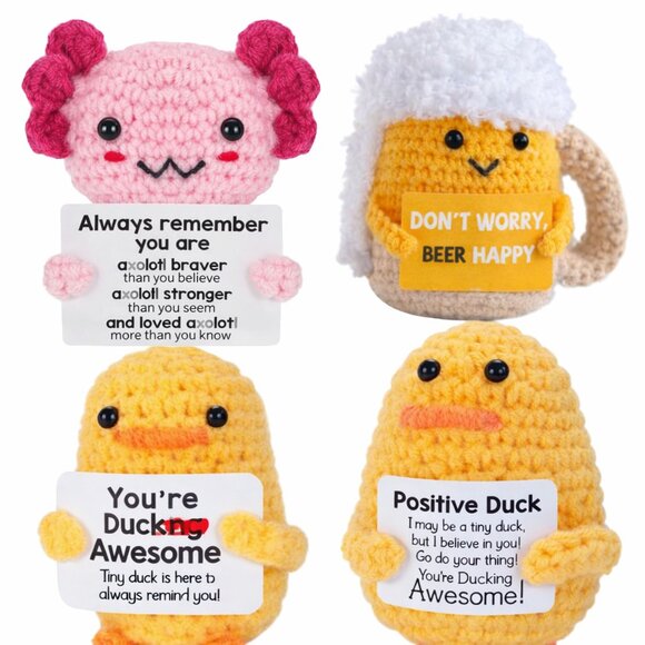 Other - Mini Crochet With Positive Messages